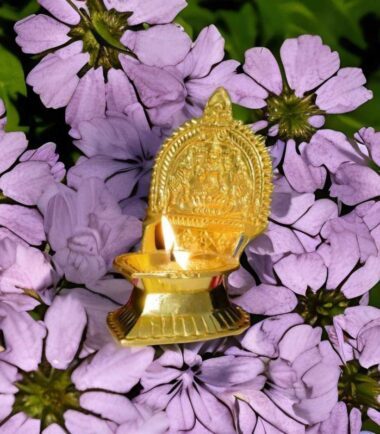 Brass Kamakshi Deepam
