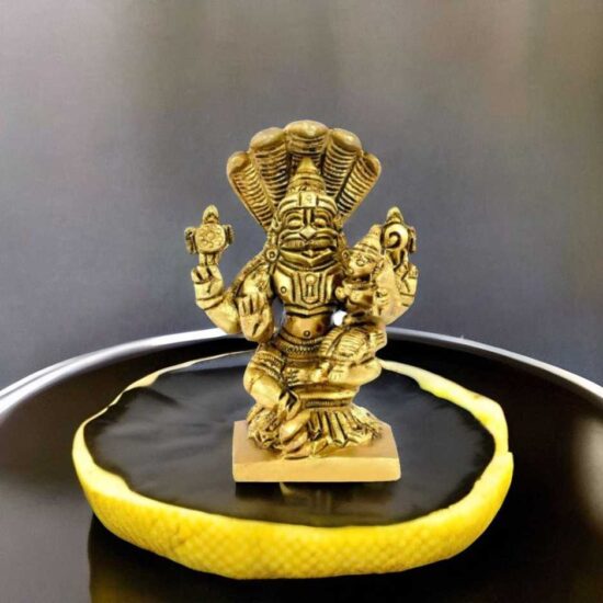 Lakshmi Narasimha Brass Idol