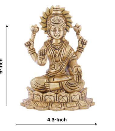 Brass Laxmi Murti