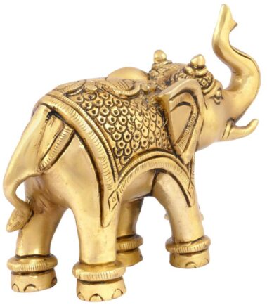 Elephant Figurines with Trunk Up