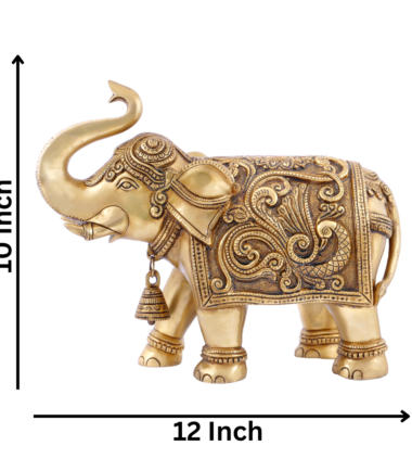 Brass Elephant Big Size