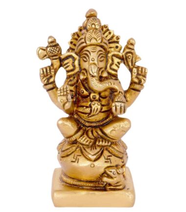 Brass Ganesh Idol