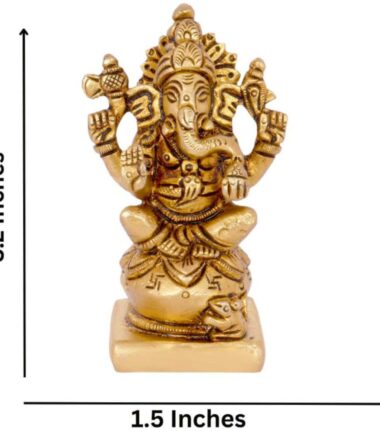 Brass Ganesh Idol