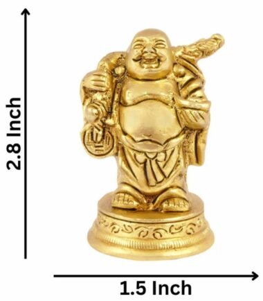 Small Laughing Buddha Statue